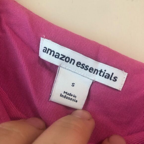 📳 Amazon Essentials | Pink MIDI Dress - Picture 3 of 4